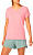 Футболка женская ASICS V-Neck SS Top Peach Petal - Фото 1 малая