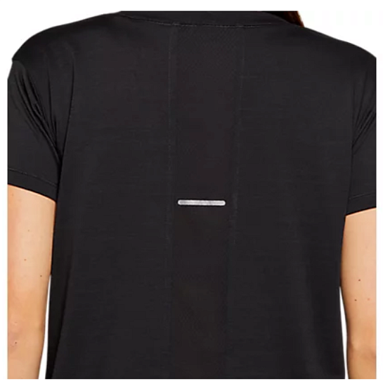 Футболка женские ASICS Race Crop Ss Performance Black - Фото 4 большая