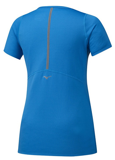 Футболка женская Mizuno Solarcut Cool Син - Фото 2 большая