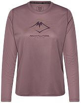Лонгслив женский ASICS Fujitrail Logo Dusty Mauve