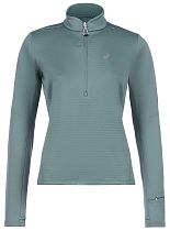Лонгслив женский ASICS Road Winter 1/2 Zip Celadon