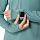 Лонгслив женский ASICS Road Winter 1/2 Zip Celadon - Фото 6 малая