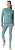 Лонгслив женский ASICS Road Winter 1/2 Zip Celadon - Фото 11 малая