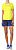 Футболка женская ASICS Lite-Show SS Top Lemon Spark - Фото 6 малая