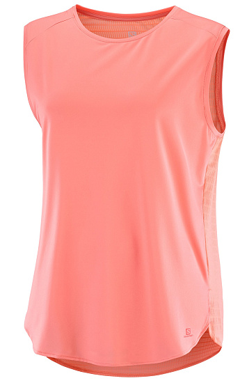 Майка женская Salomon Comet Breeze Tank Desert Flower - Фото 1 большая