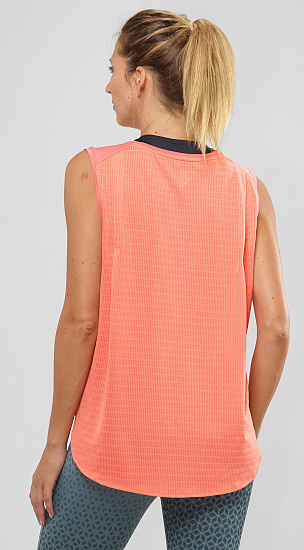 Майка женская Salomon Comet Breeze Tank Desert Flower - Фото 3 большая
