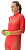 Пулон женский UYN Running Exceleration Long Sl. Zip Up Rose/Sunny - Фото 5 малая