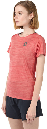 Футболка женская Scott Trail Run LT Brick Red  - Фото 3 большая