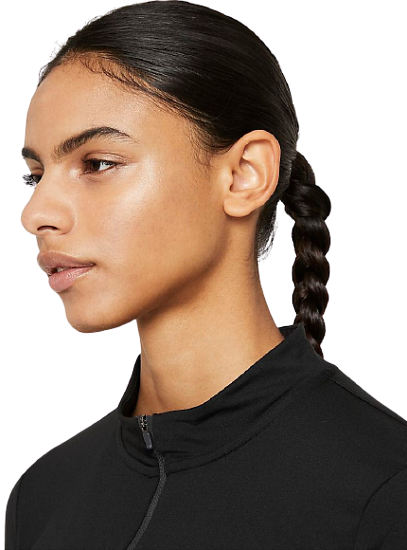 Футболка женская Nike Element Trail Black - Фото 4 большая