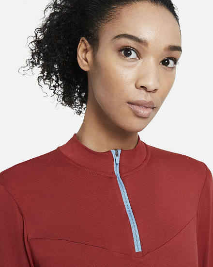 Футболка женская Nike Element Trail Red - Фото 7 большая