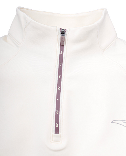 Лонгслив женский Anta 862445401N Beige/Purple - Фото 4 большая