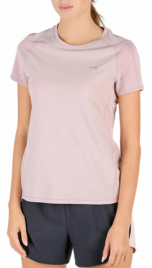Футболка женская Anta SS Mineral Pink - Фото 1 большая