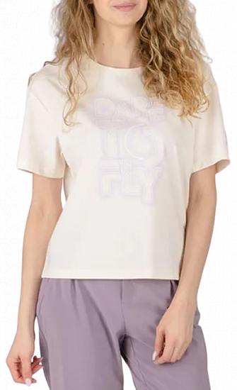 Футболка женская Anta Cross-Training Corn White - Фото 1 большая