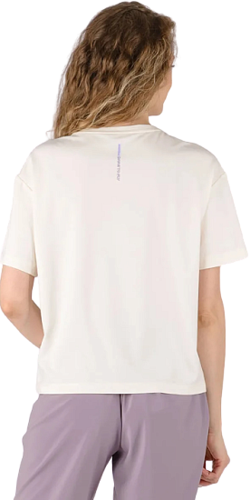Футболка женская Anta Cross-Training Corn White - Фото 4 большая