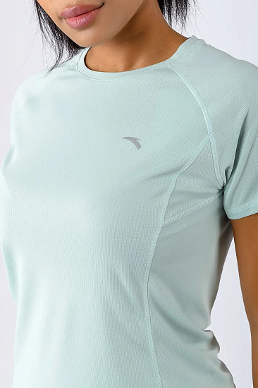 Футболка женская Anta Odp Light Blue - Фото 2 большая