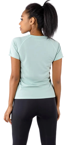 Футболка женская Anta Odp Light Blue - Фото 4 большая
