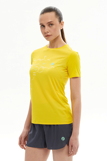 Футболка женская Bivium Темп 3.0 Желтый - Фото 2 большая
