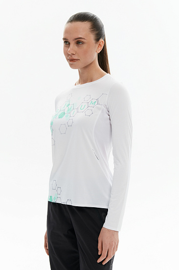 Лонгслив женский Bivium Лайт 3.0 Белый - Фото 3 большая