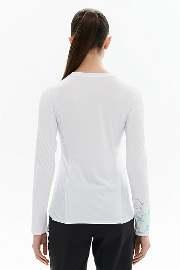 Лонгслив женский Bivium Лайт 3.0 Белый - Фото 4 большая