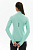 Лонгслив женский Bivium Разминка 2.0 Ментоловый - Фото 5 малая