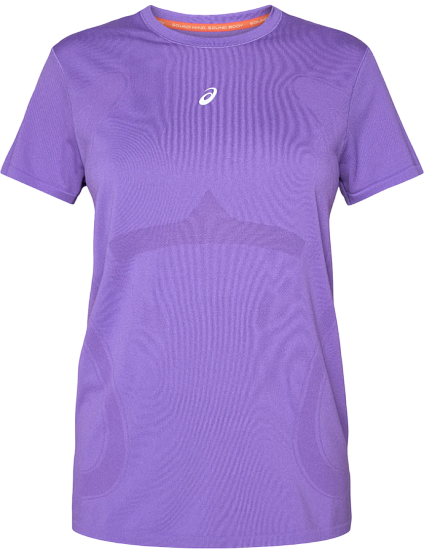 Футболка женская ASICS Road Seamless Edo Purple - Фото 1 большая