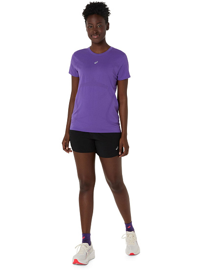 Футболка женская ASICS Road Seamless Edo Purple - Фото 7 большая