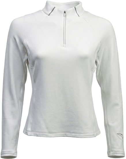 Лонгслив женский Anta 862615403 White - Фото 1 большая