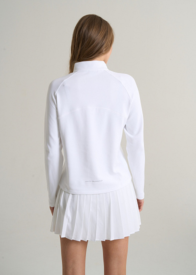 Лонгслив женский Anta 862615403 White - Фото 6 большая