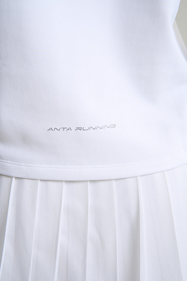 Лонгслив женский Anta 862615403 White - Фото 7 большая