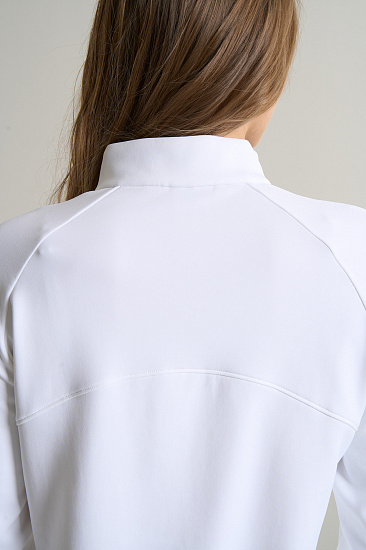 Лонгслив женский Anta 862615403 White - Фото 8 большая