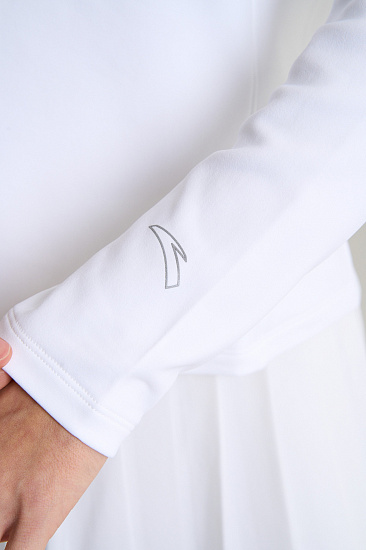 Лонгслив женский Anta 862615403 White - Фото 11 большая