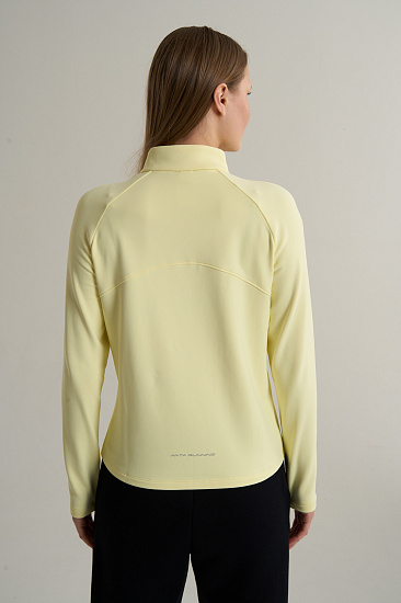 Лонгслив женский Anta 862615403 Yellow - Фото 6 большая