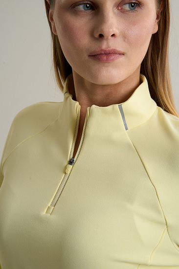 Лонгслив женский Anta 862615403 Yellow - Фото 8 большая