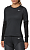 Футболка женская Mizuno Heat Charge BT L/S Чер - Фото 3 малая