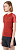 Футболка женская Scott Trail Run Rust Red/Brick Red - Фото 3 малая