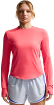 Лонгслив женский Nike Swift Dri-FIT Uv Sea Coral/Reflective Silver