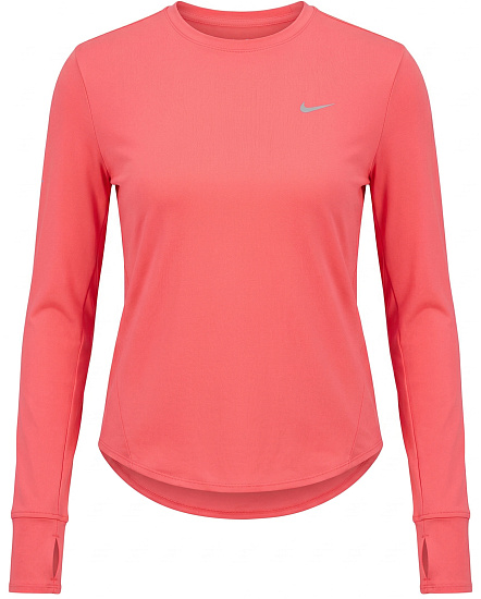 Лонгслив женский Nike Swift Dri-FIT Uv Sea Coral/Reflective Silver - Фото 1 большая