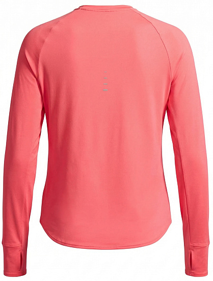 Лонгслив женский Nike Swift Dri-FIT Uv Sea Coral/Reflective Silver - Фото 2 большая