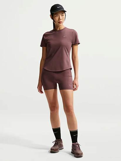 Футболка женская Nike Swift Dri-FIT Tattoo/Reflective Silver - Фото 4 большая