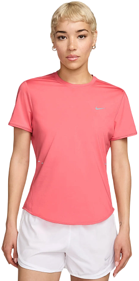 Футболка женская Nike Swift Dri-FIT Sea Coral/Reflective Silver - Фото 1 большая