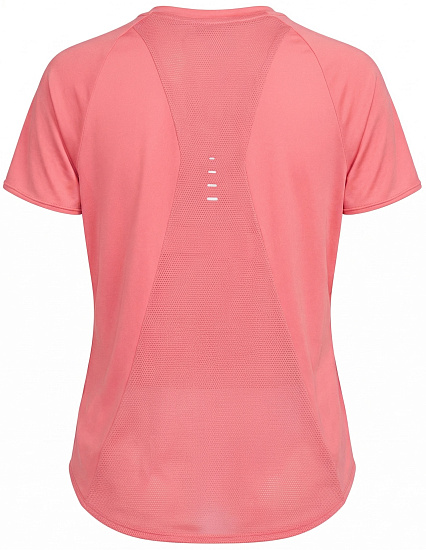 Футболка женская Nike Swift Dri-FIT Sea Coral/Reflective Silver - Фото 2 большая