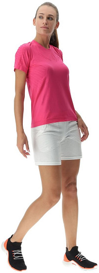 Футболка женская UYN Run Fit Ow SS Pink Peacock - Фото 9 большая