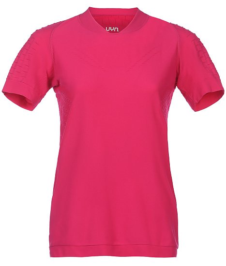 Футболка женская UYN Run Fit Ow Pink Peacock - Фото 1 большая