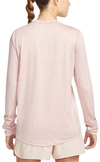 Футболка женская Nike Element Pink Oxford/Reflective Silver - Фото 2 большая