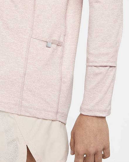 Футболка женская Nike Element Pink Oxford/Reflective Silver - Фото 5 большая
