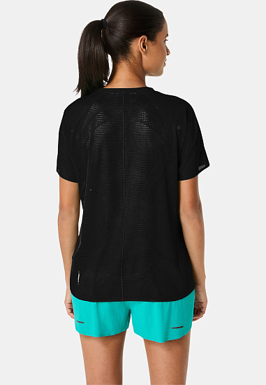 Футболка женская ASICS Metarun Performance Black - Фото 3 большая