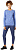 Футболка женская ASICS Race Seamless LS Monaco Blue - Фото 2 малая