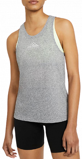 Майка женская Nike City Sleek Dark Grey Heather - Фото 1 большая