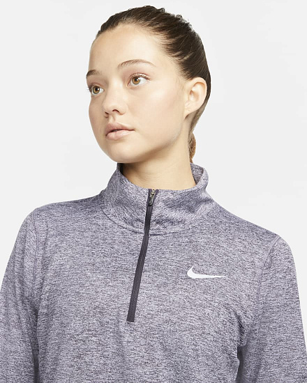 Пулон женский Nike Element HZ Cave Purple/Indigo Haze/Heather - Фото 4 большая