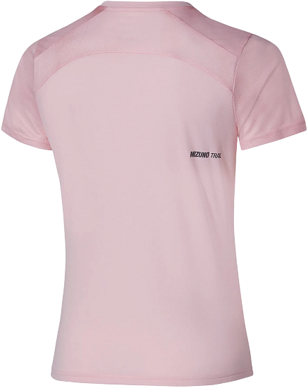 Футболка женская Mizuno Trail Graphic Pinkesque - Фото 2 большая